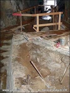 jeskyně Balcarka - archeologický průzkum